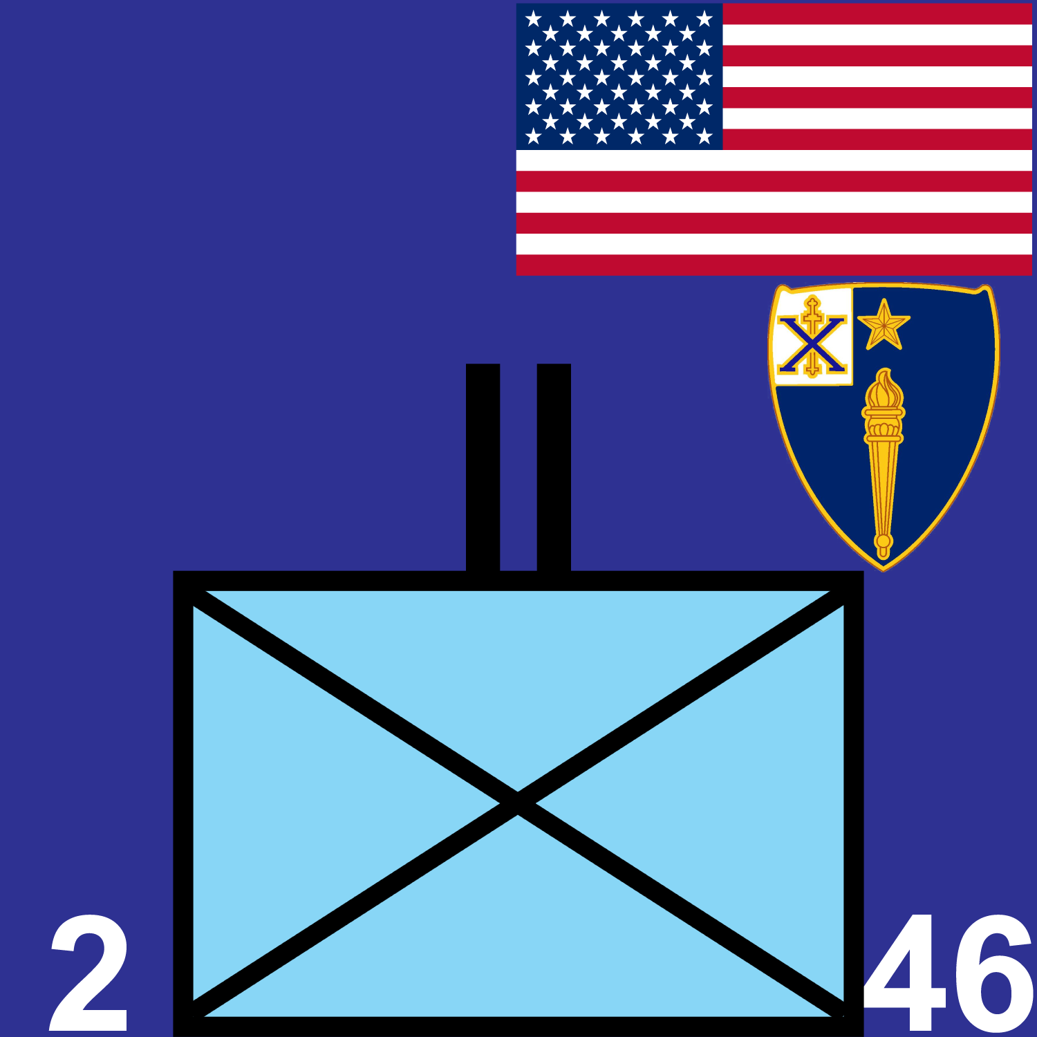 2d Battalion, 46th Infantry Regiment icon